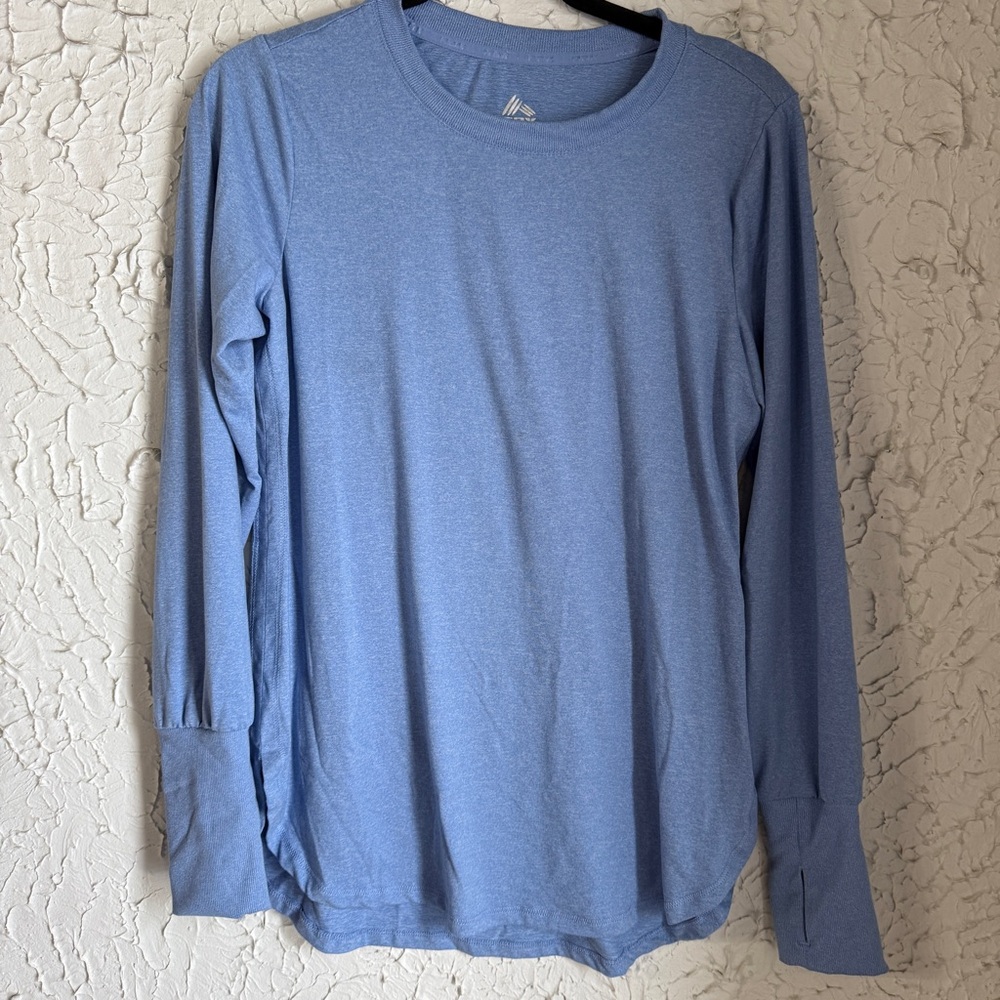 RBX Men's Long Sleeve Tee in Blue